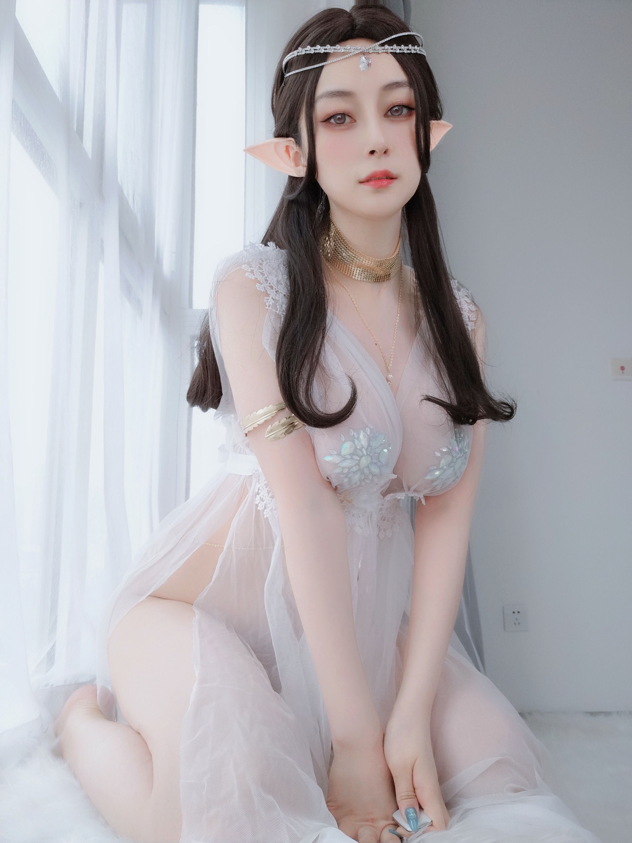 图片[1]-白银81 – NO.074 精灵宝石内衣 [70P]-XikXak